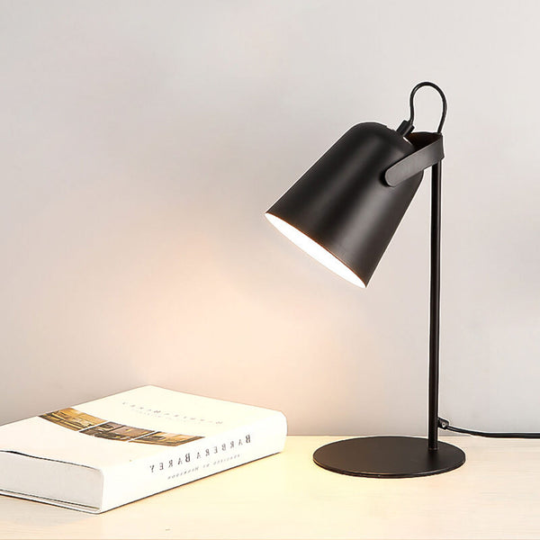 Nordic Metal LED Desk Lamp | Minimalist Reading & Study Light