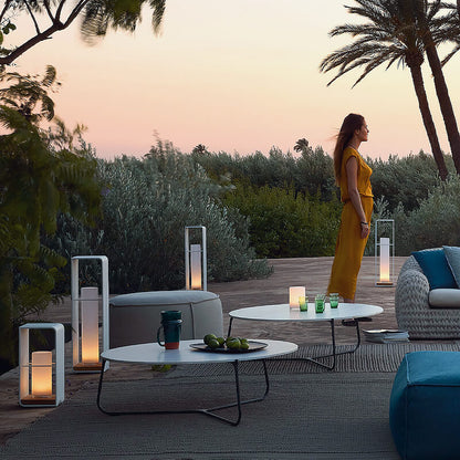 Modern Square Outdoor Lantern | Waterproof Solar LED Light