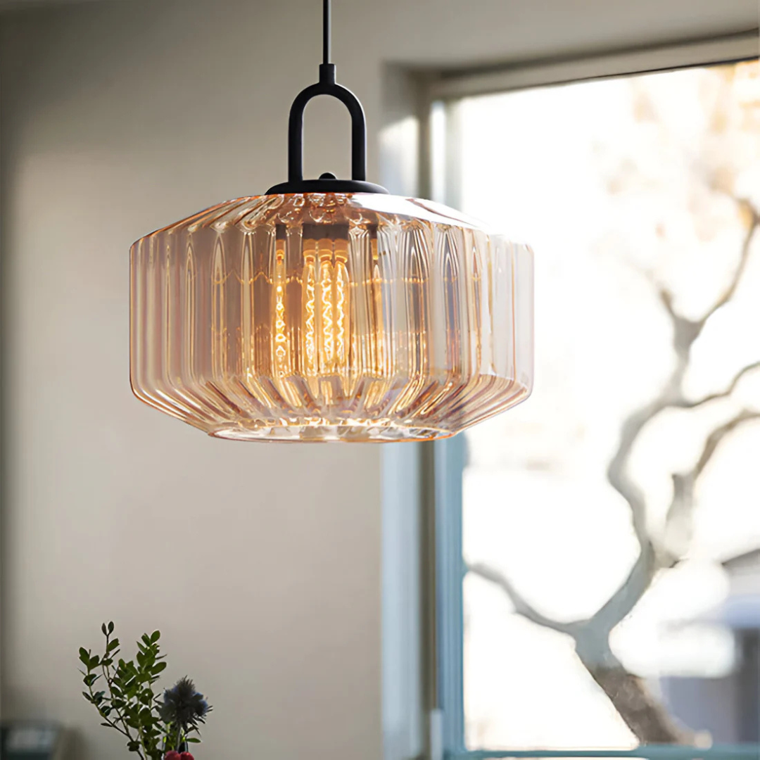 Mireta Glass Pendant Light | Retro-Colored Glass Design