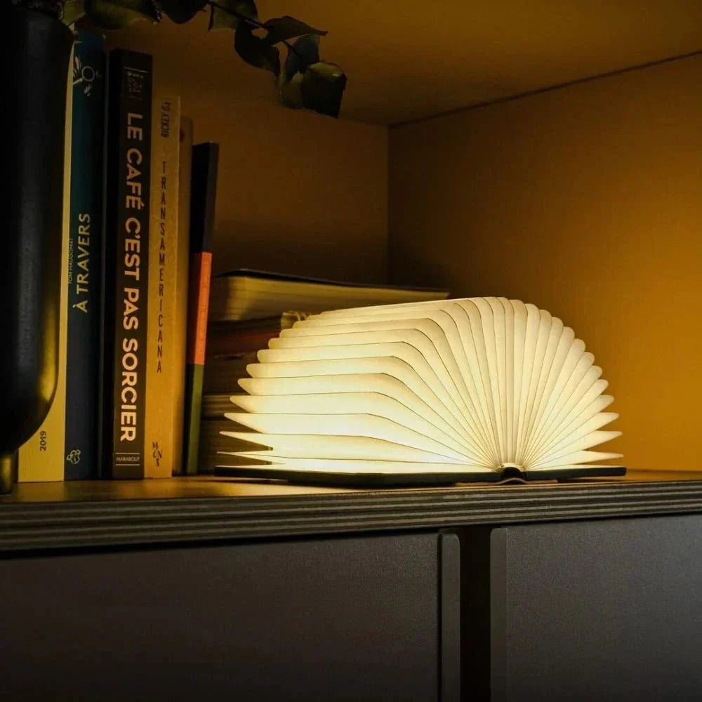 Lumibook Table Lamp | 360° Foldable Rechargeable Light