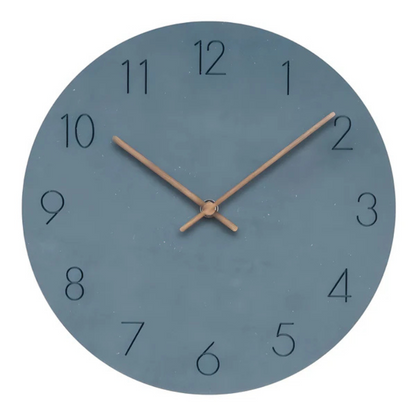 Nork Minimalist Wall Clock | Contemporary Wood Design