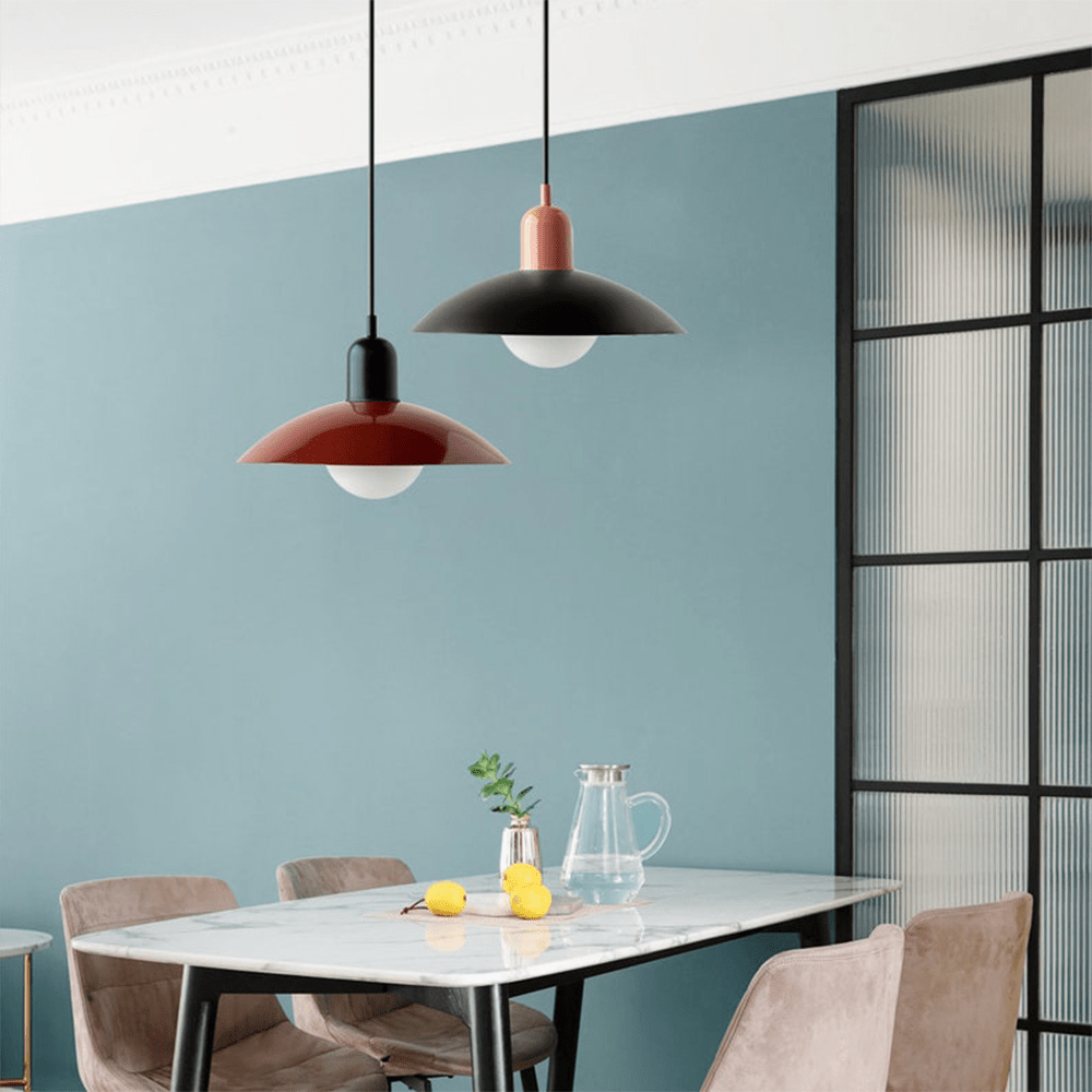 Macaron Bauhaus Pendant Light | Modern Colorful Ceiling Lamp