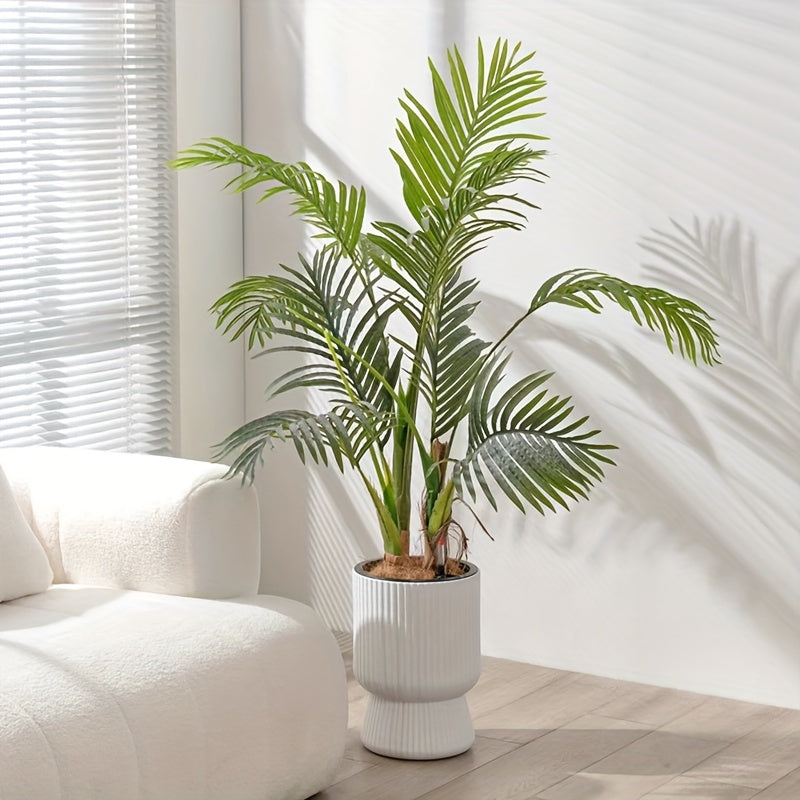 Self-Watering Wine Glass Planter | White with Water Level Indicator