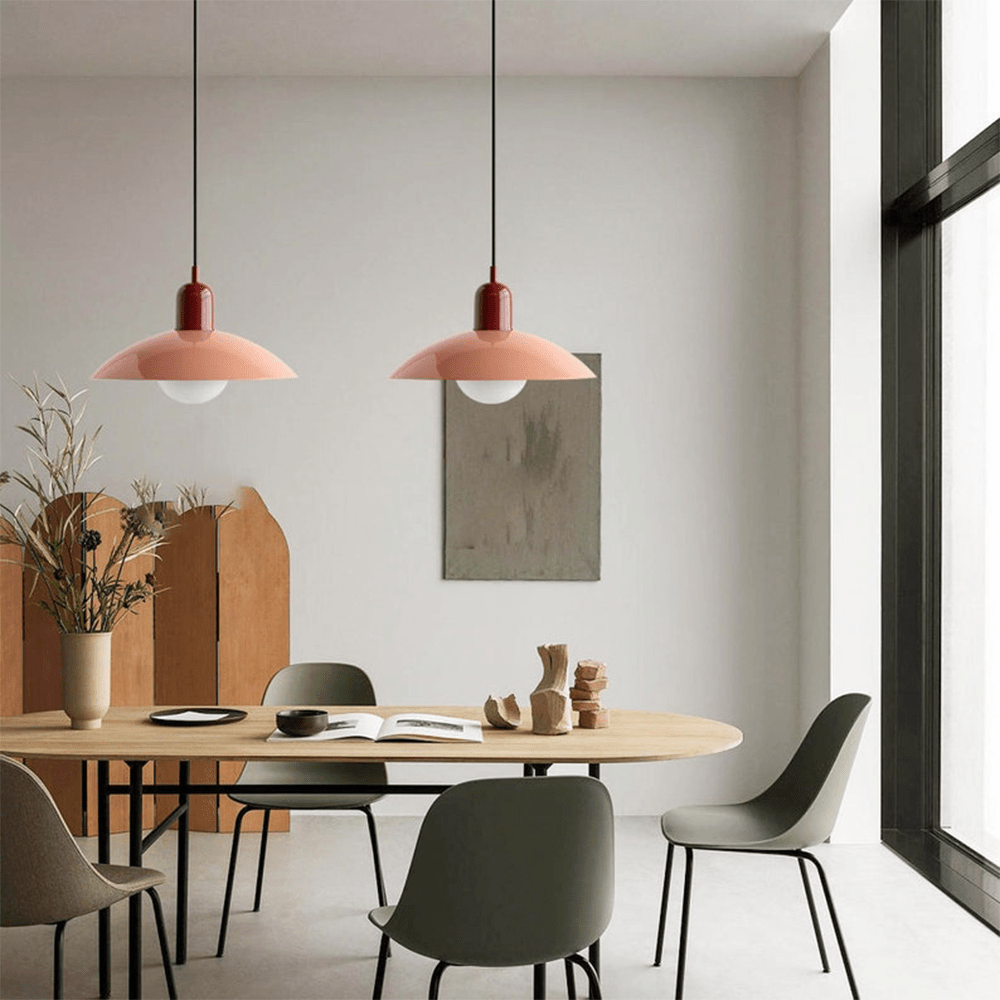 Macaron Bauhaus Pendant Light | Modern Colorful Ceiling Lamp