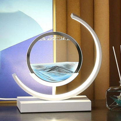 Sandlight Quicksand Motion Art LED Lamp