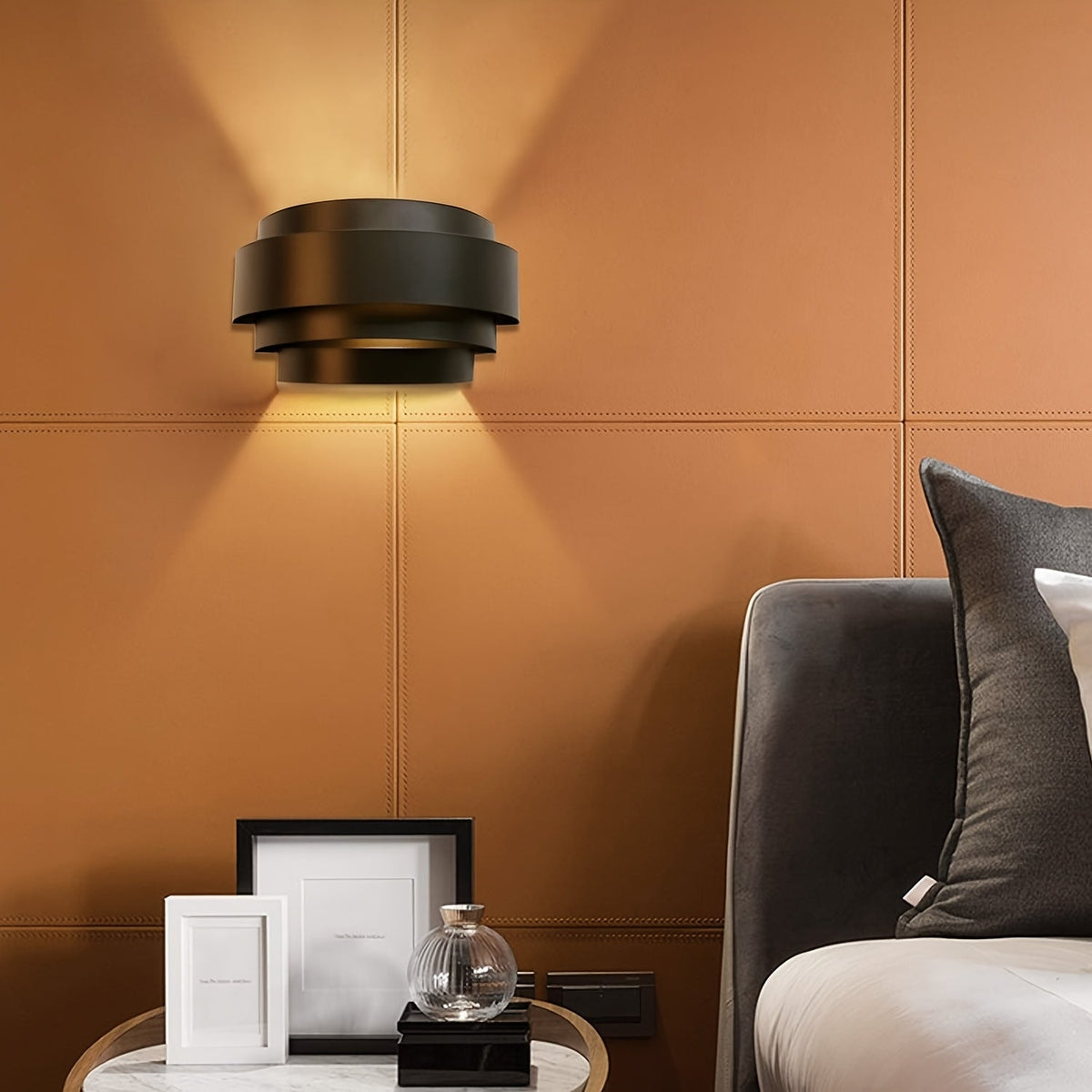 Modern Wall Sconce | Up & Down Metal Wall Light