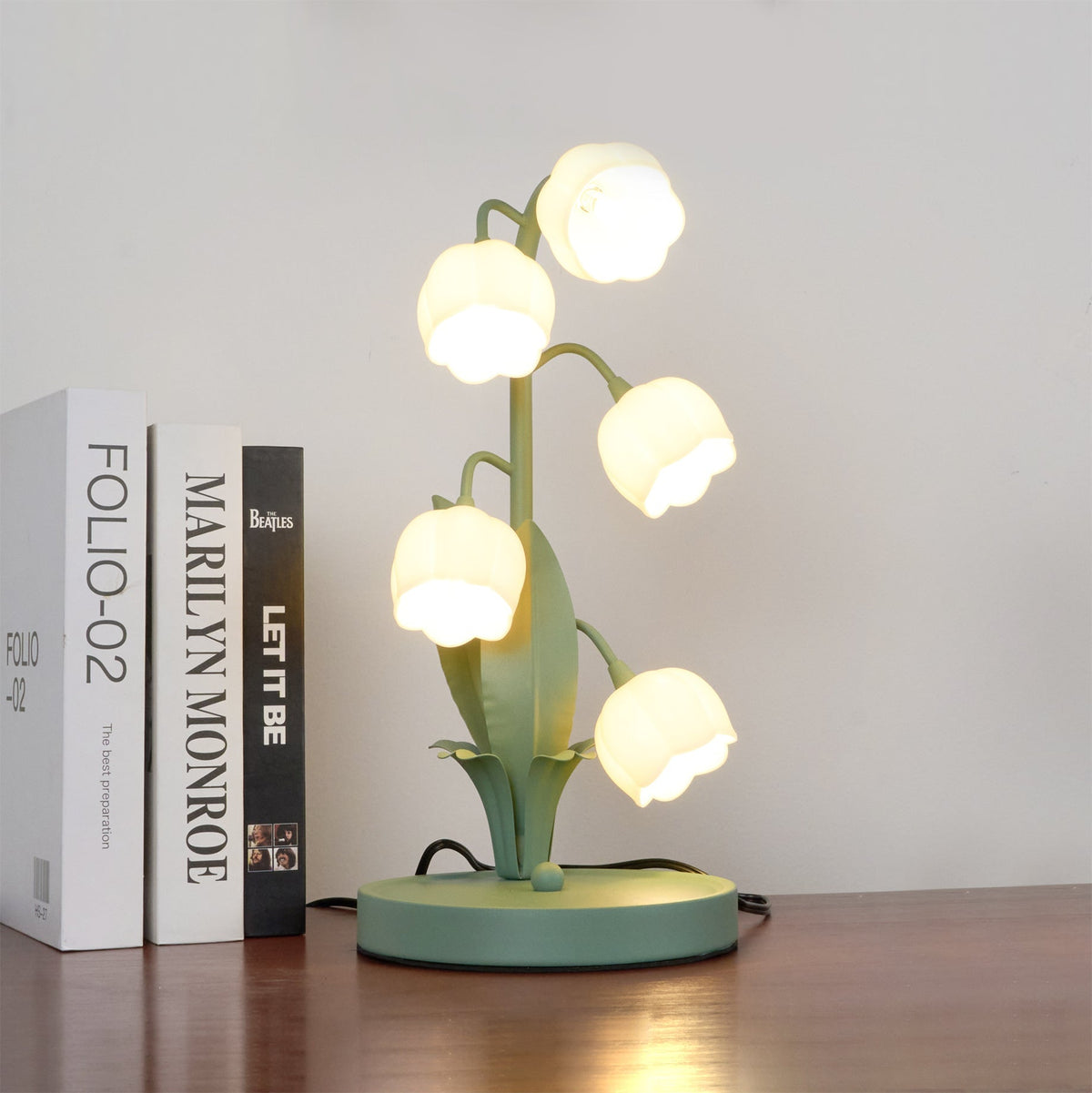Bell Orchid Table Lamp | Elegant Floral Indoor Light