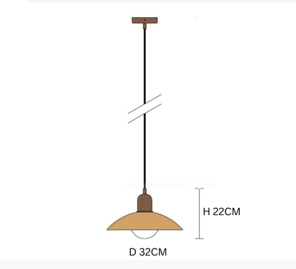 Macaron Bauhaus Pendant Light | Modern Colorful Ceiling Lamp