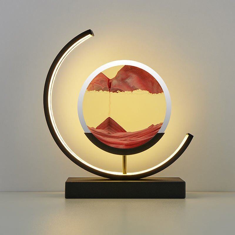 Sandlight Quicksand Motion Art LED Lamp