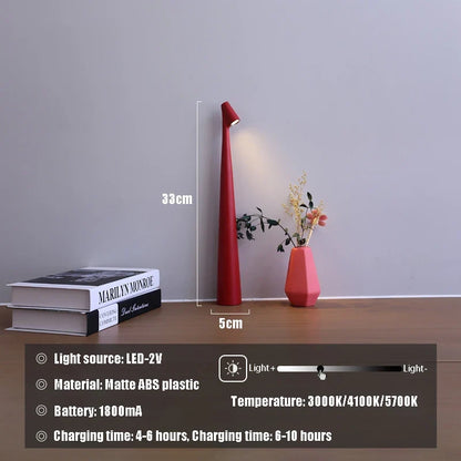 Glowora Rechargeable Touch-Dimmable LED Lamp