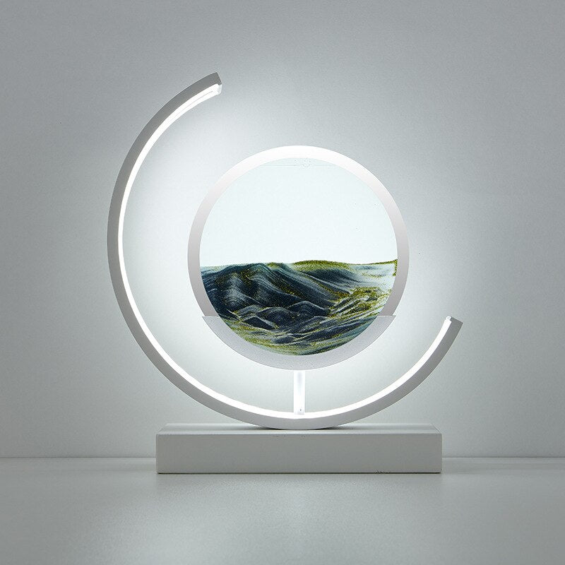 Sandlight Quicksand Motion Art LED Lamp