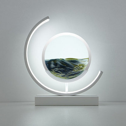 Sandlight Quicksand Motion Art LED Lamp