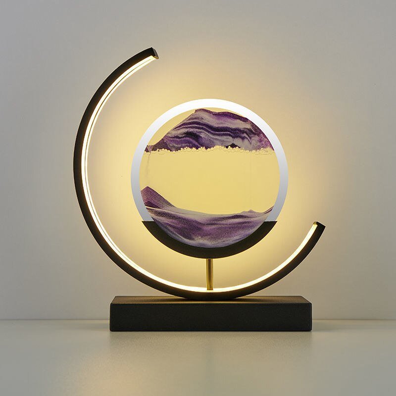 Sandlight Quicksand Motion Art LED Lamp