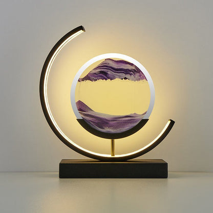 Sandlight Quicksand Motion Art LED Lamp