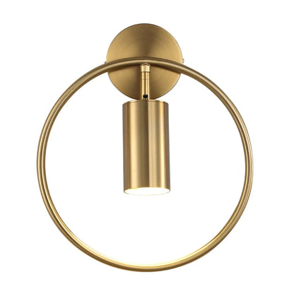 Halo Wall Light | Nordic Gold Minimalist Design