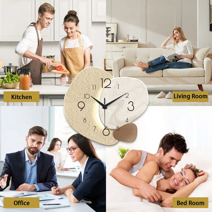 TempoStone Silent Modern Wall Clock