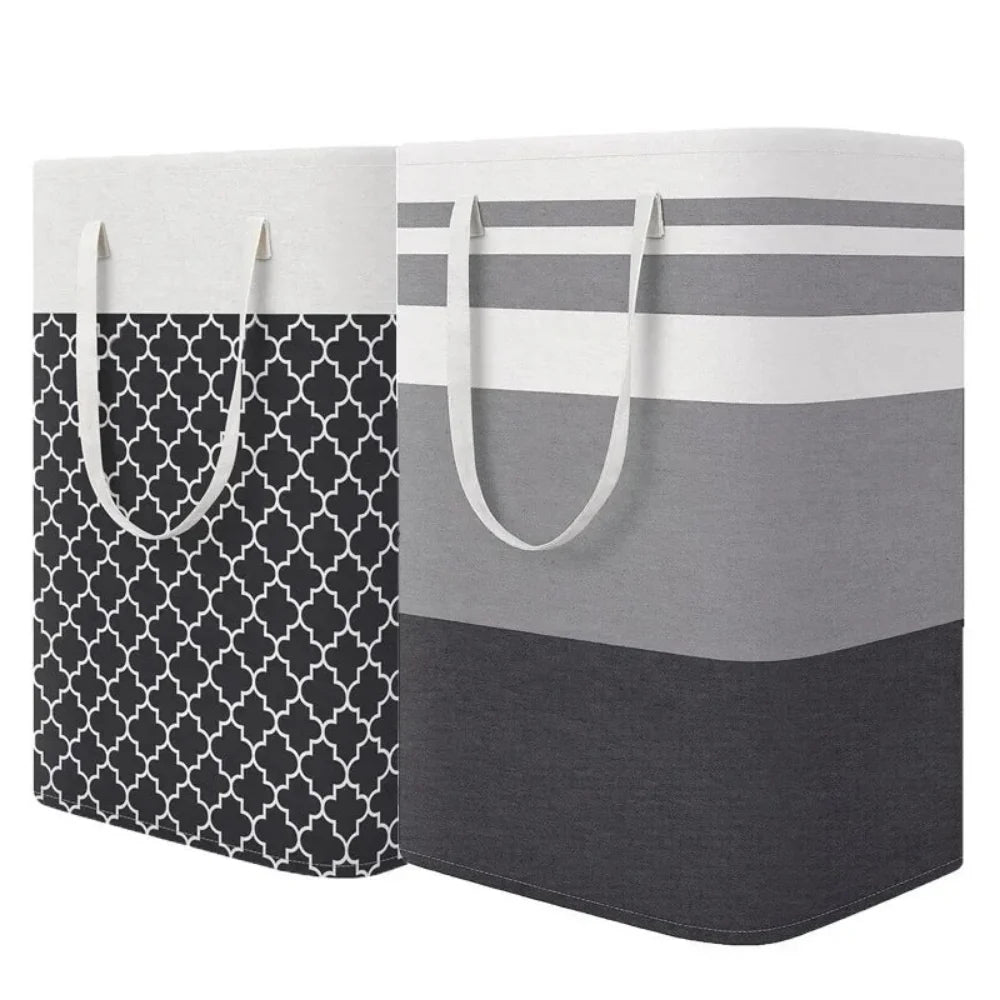 Lauva 75L Foldable Laundry Basket | Waterproof Fabric Hamper