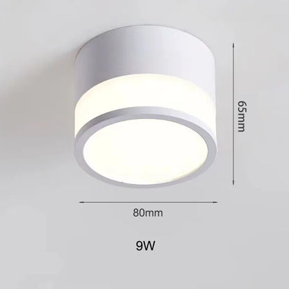 Nordic Surface Mounted LED Downlight | 9W / 15W Ceiling Light