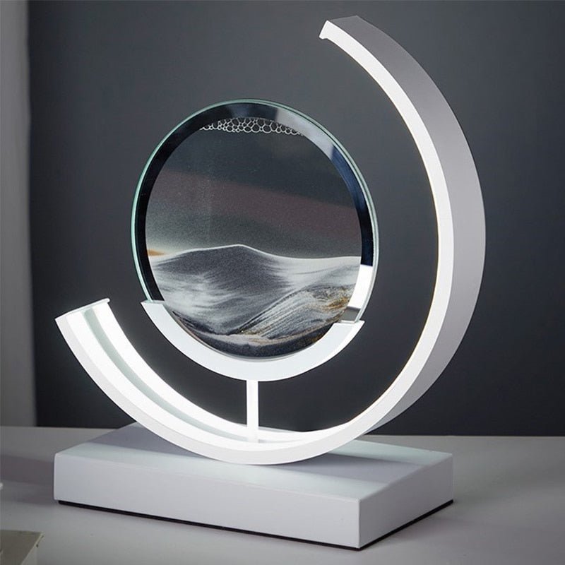 Sandlight Quicksand Motion Art LED Lamp