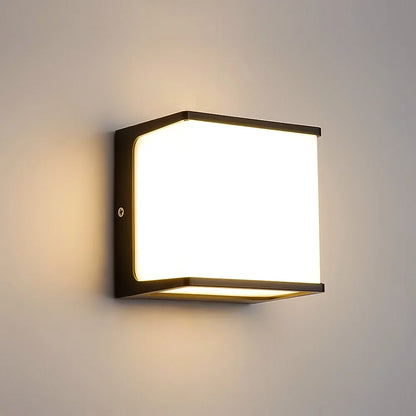 AeroCube Outdoor Wall Light | Modern Waterproof LED