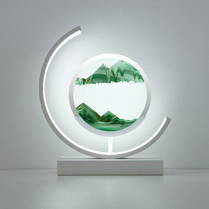 Sandlight Quicksand Motion Art LED Lamp
