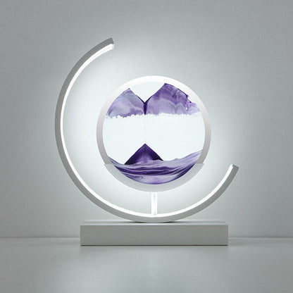 Sandlight Quicksand Motion Art LED Lamp