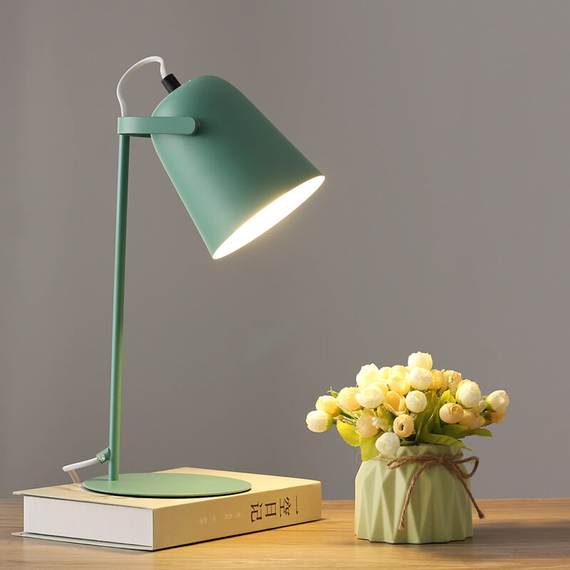 Nordic Metal LED Desk Lamp | Minimalist Reading & Study Light