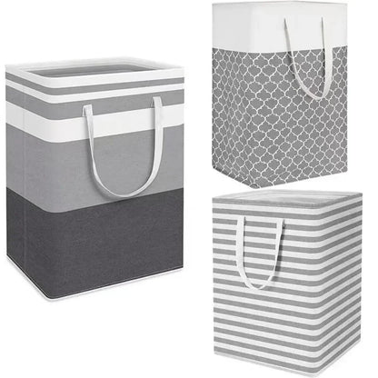 Lauva 75L Foldable Laundry Basket | Waterproof Fabric Hamper