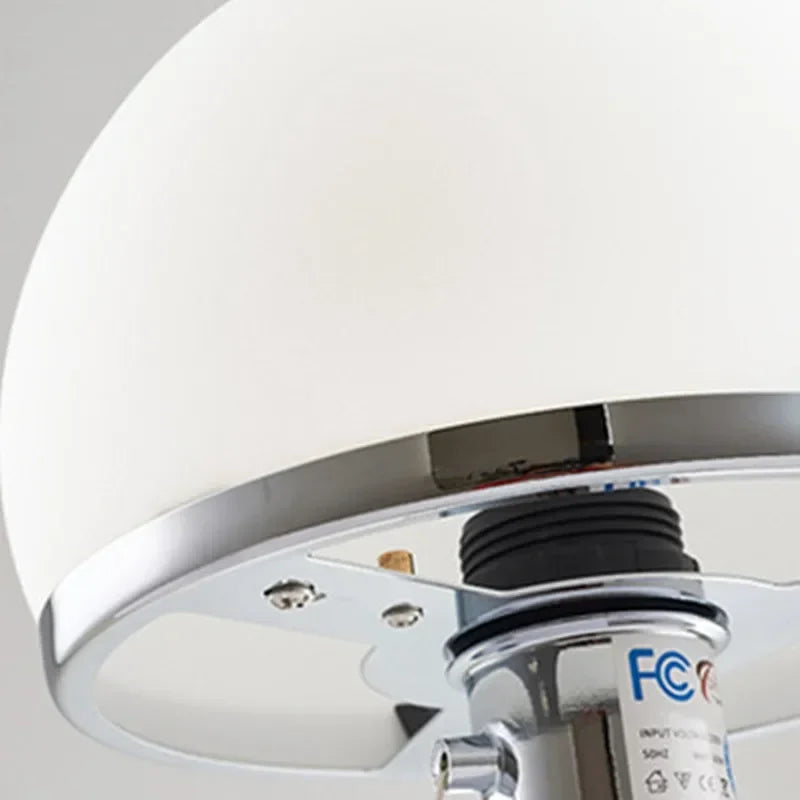 Aldren Frosted Glass Table Lamp | Bauhaus-Inspired Design