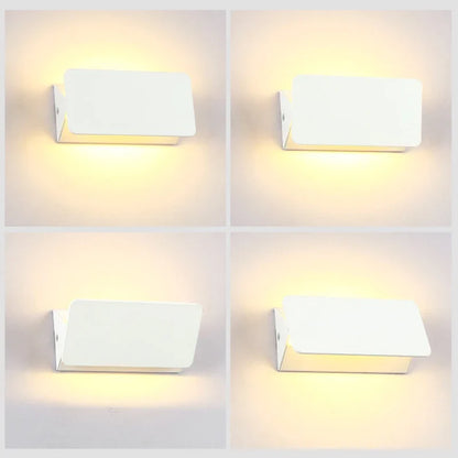 Modern LED Wall Lamp | Minimalist Aluminum Swing Light