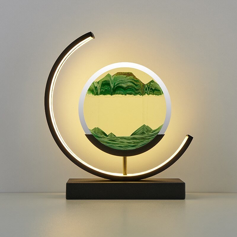 Sandlight Quicksand Motion Art LED Lamp