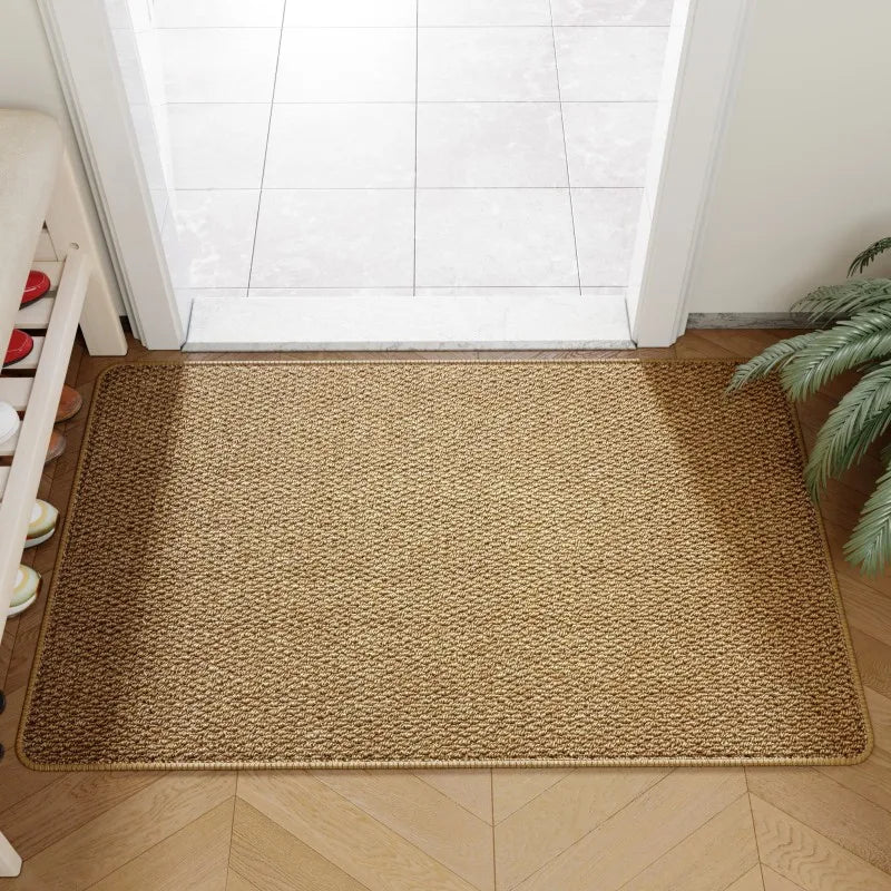 Faux Jute Outdoor Doormat | Durable Entrance Rug