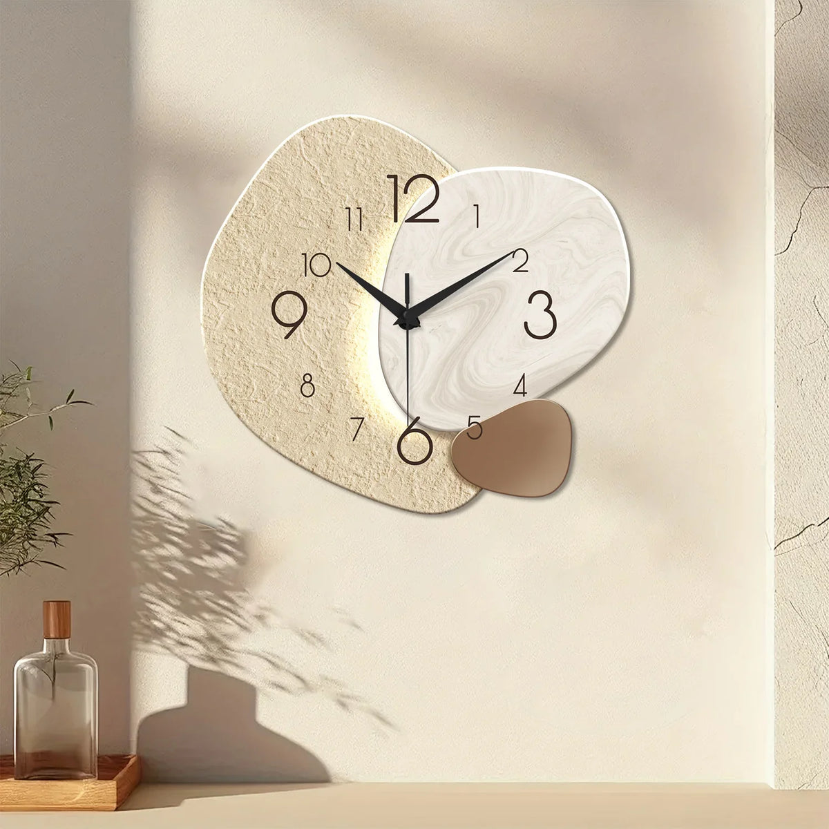 TempoStone Silent Modern Wall Clock