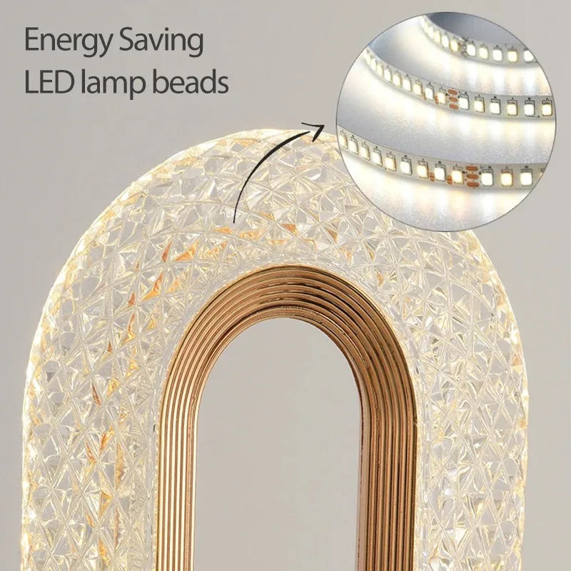 Stellora 3D Crystal Night Light | Rechargeable Touch Dimming Lamp