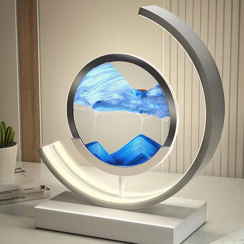 Sandlight Quicksand Motion Art LED Lamp