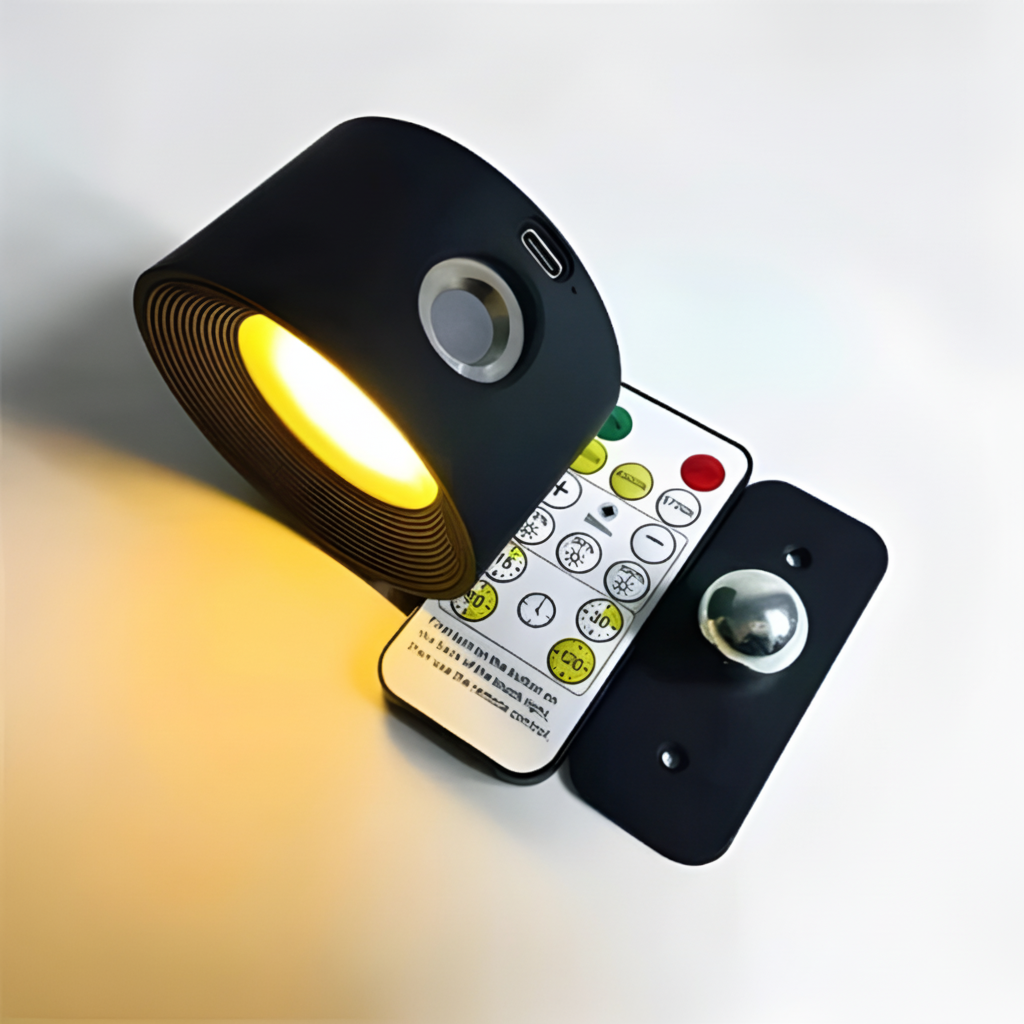 Rechargeable LED Wall Light | Adjustable Magnetic Mount