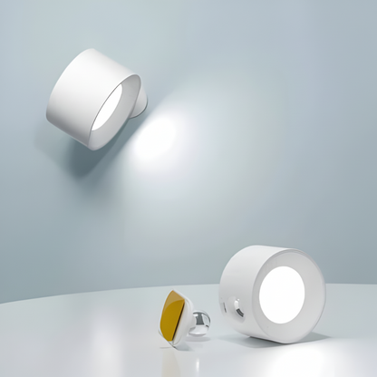 Rechargeable LED Wall Light | Adjustable Magnetic Mount