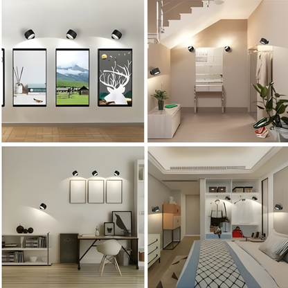 Rechargeable LED Wall Light | Adjustable Magnetic Mount