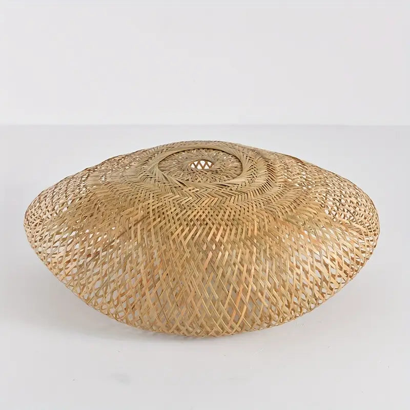 BambooBoho Pendant Shade | Handwoven Bohemian Rattan