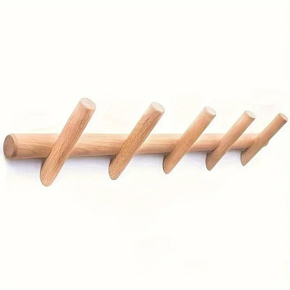 Maeve Wall Rack | Solid Oak Organizer
