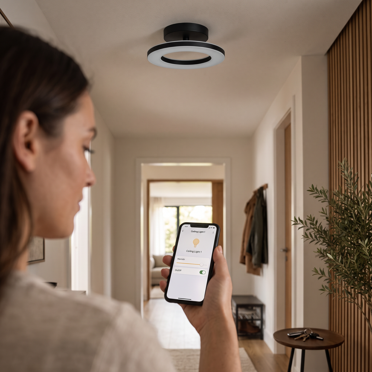 Acrylic Round LED Ceiling Light