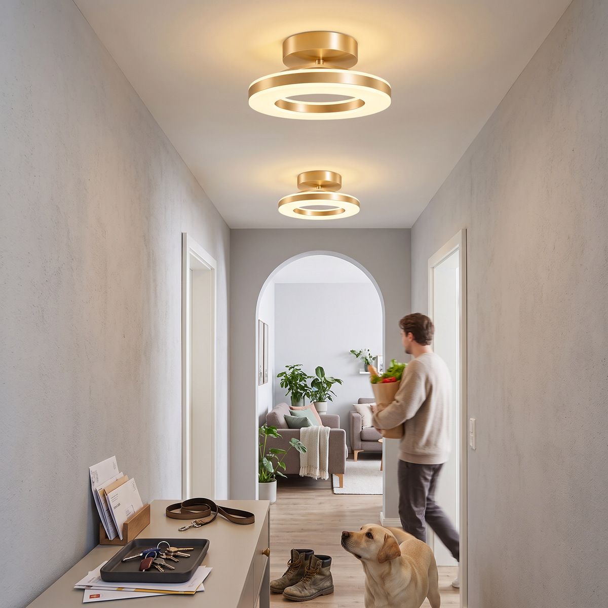 Acrylic Round LED Ceiling Light