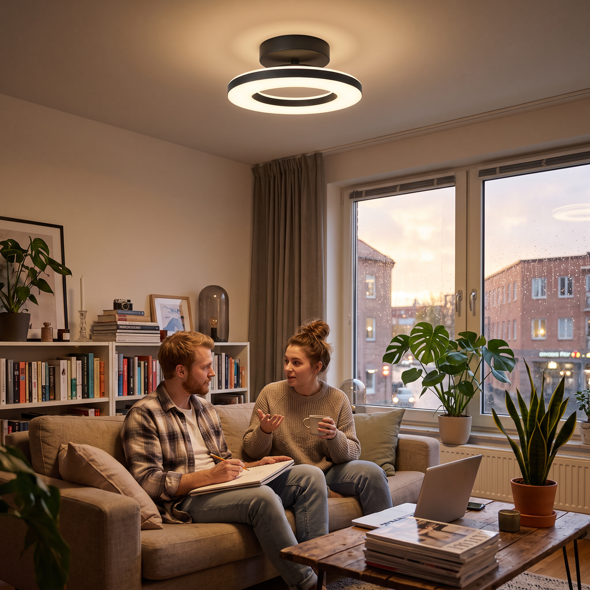 Acrylic Round LED Ceiling Light