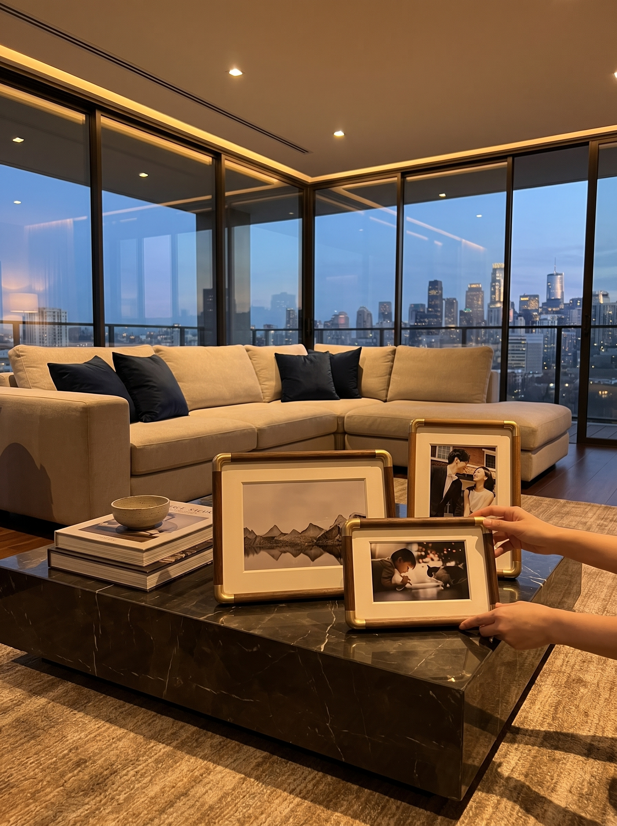 Brooks photo frame given as a keepsake gift