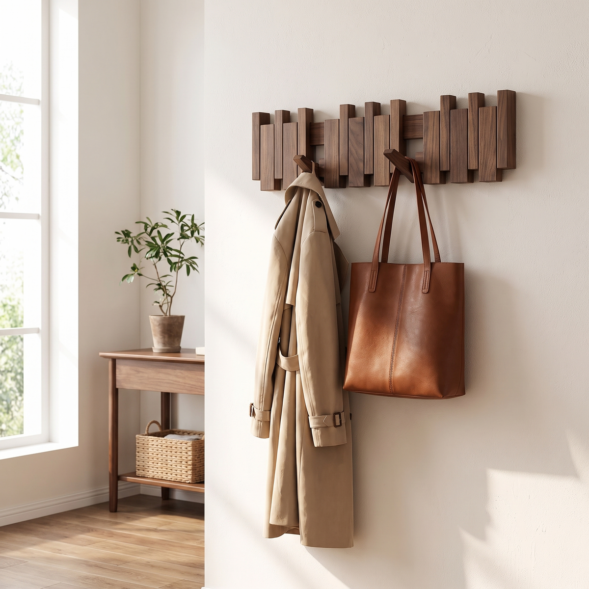 Wooden Wall Hooks