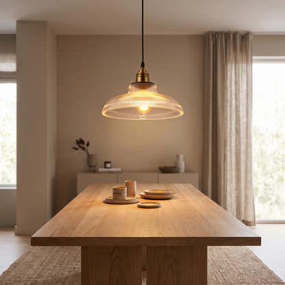 LumiVibe Glass Pendant Light