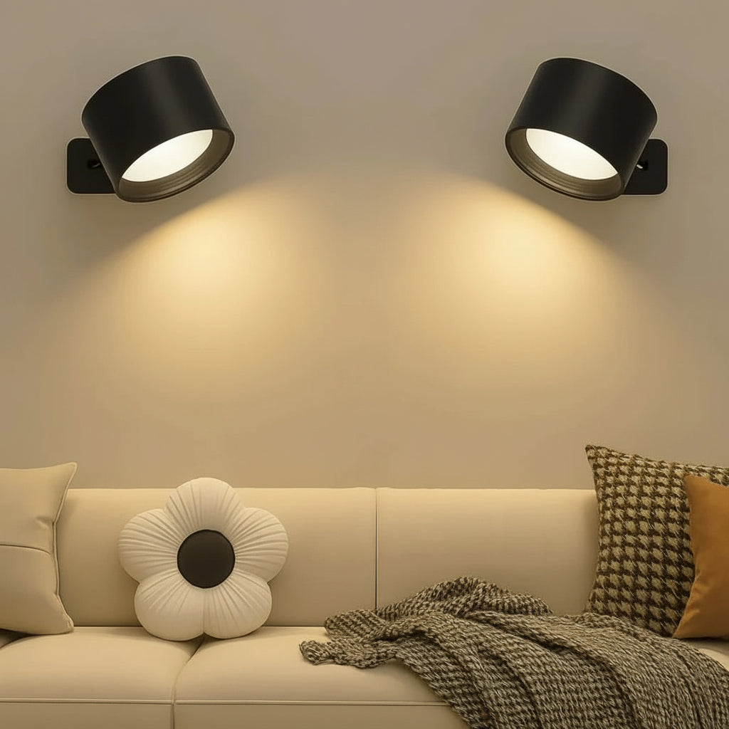 Rechargeable LED Wall Light | Adjustable Magnetic Mount