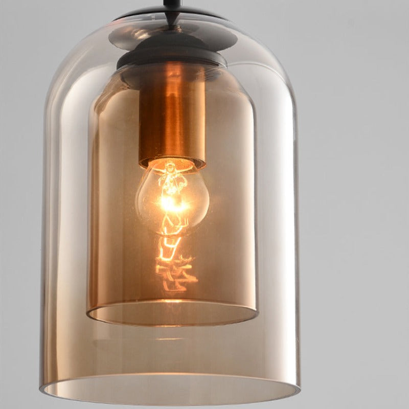 Glass Pendant Light | Modern Nordic Hanging Lamp